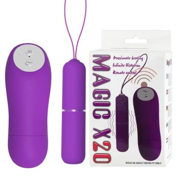 20 Fonksiyonlu Uzaktan Kumandalı G-Spot Vibratör (BDM1413)