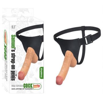 23 cm Samuels Belden Bağlamalı Protez Penis