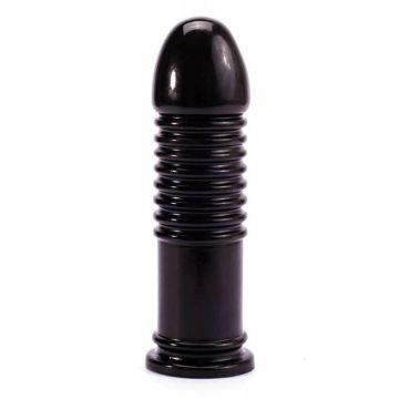 20 cm Siyah Realistik Silikon Anal Plug