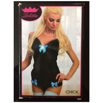 Lolitta Chick Transparan Seksi Tül Babydoll
