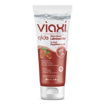 Viaxi Glide Çilek Aromalı Kayganlaştırıcı Jel
