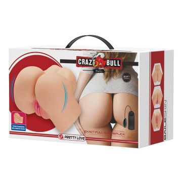 Hailey 2 İşlevli Titreşimli Vajinal ve Anal Masturbatör | Sexshop - 1
